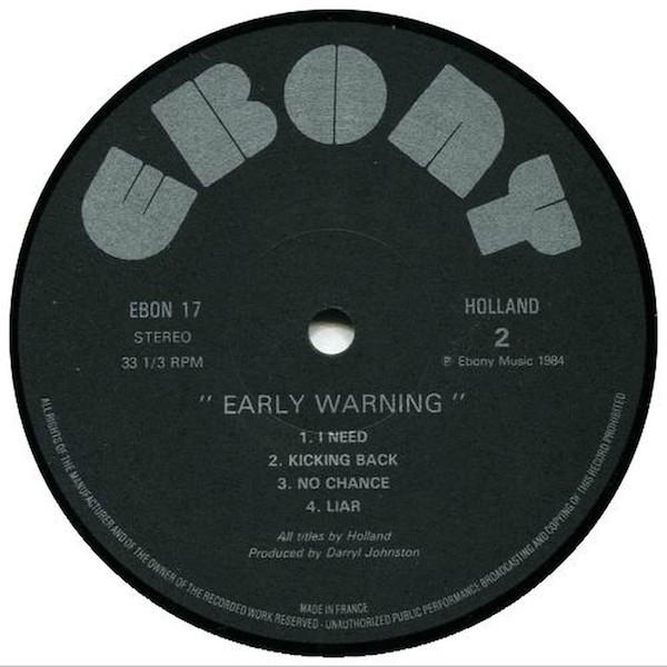 Holland (Nwobhm) - Early Warning - Lp