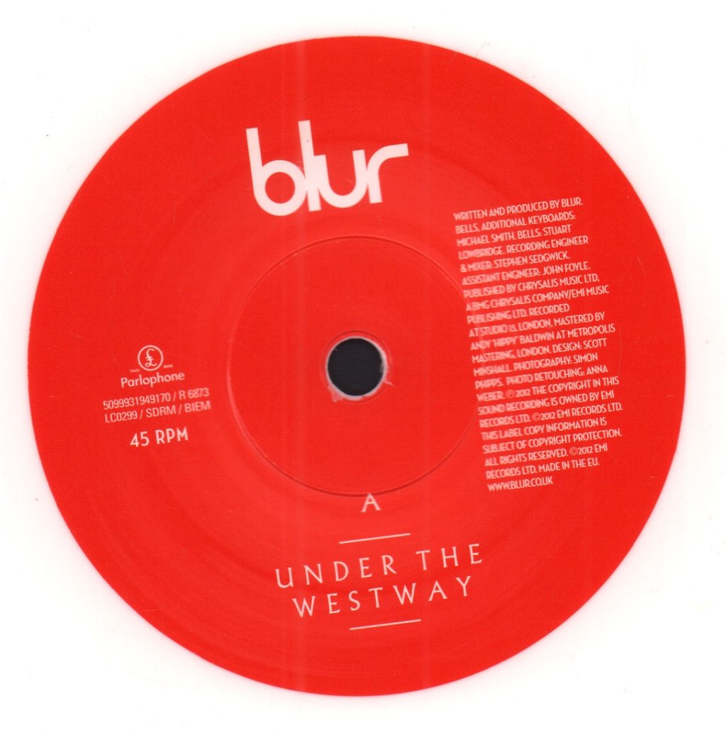 Blur - Puritan - 7 Inch