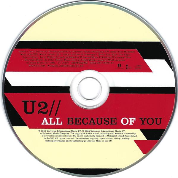 U2 - All Because Of You - Cd