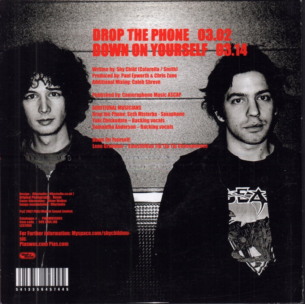 Shy Child - Drop The Phone - 7 Inch