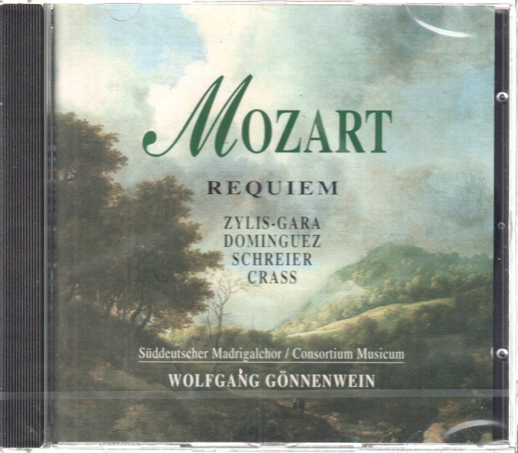 Süddeutscher Madrigalchor, Wolfgang Gönnenwein - Mozart - Requiem - Cd