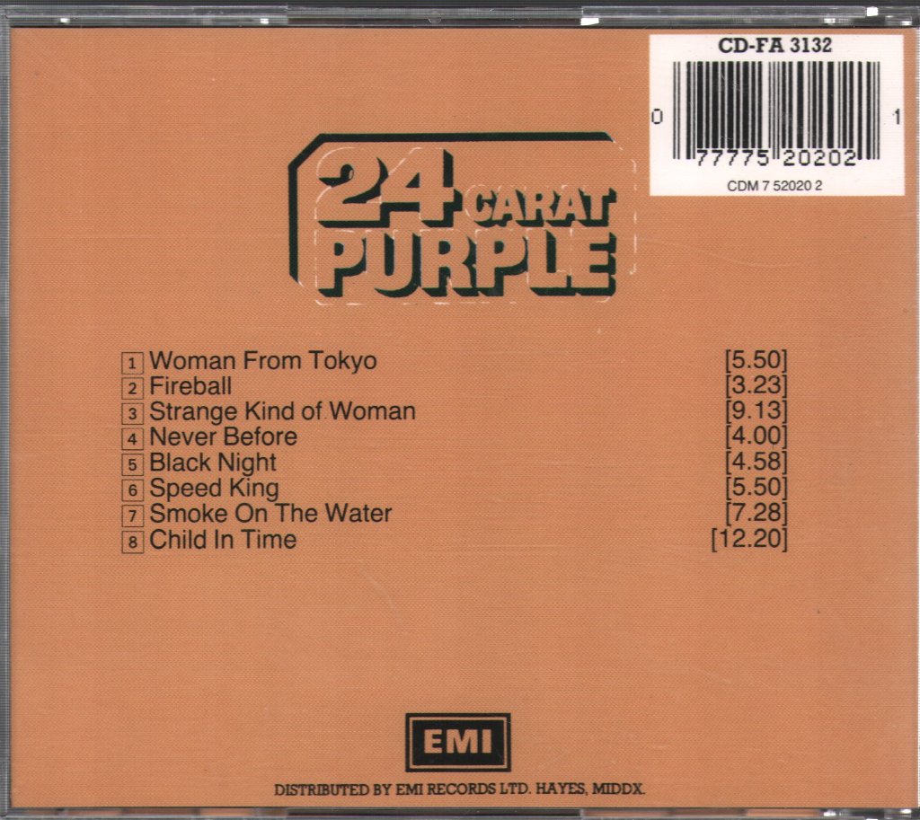 Deep Purple - 24 Carat Purple - Cd