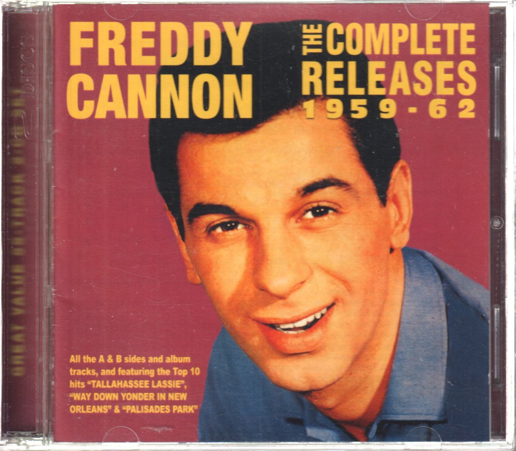 Freddy Cannon - Complete Releases 1959-62 - Double Cd