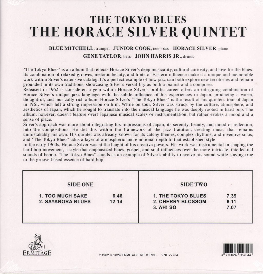 Horace Silver Quintet - Tokyo Blues - Lp