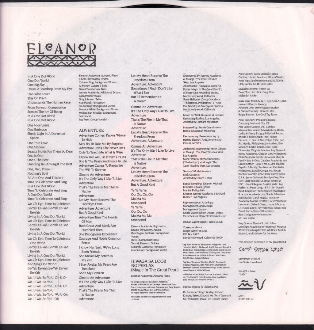 Eleanor - Jungle Wave - Lp