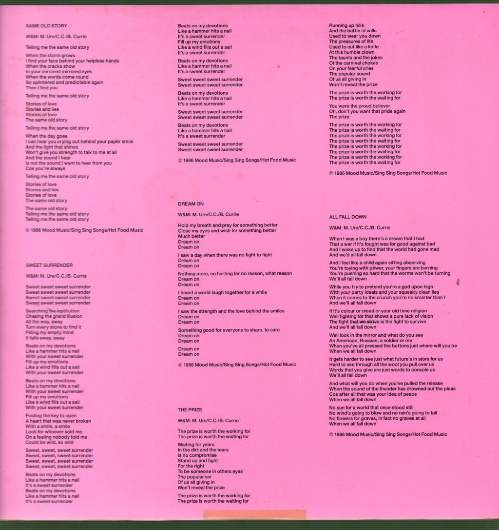Ultravox - U-VOX - Lp