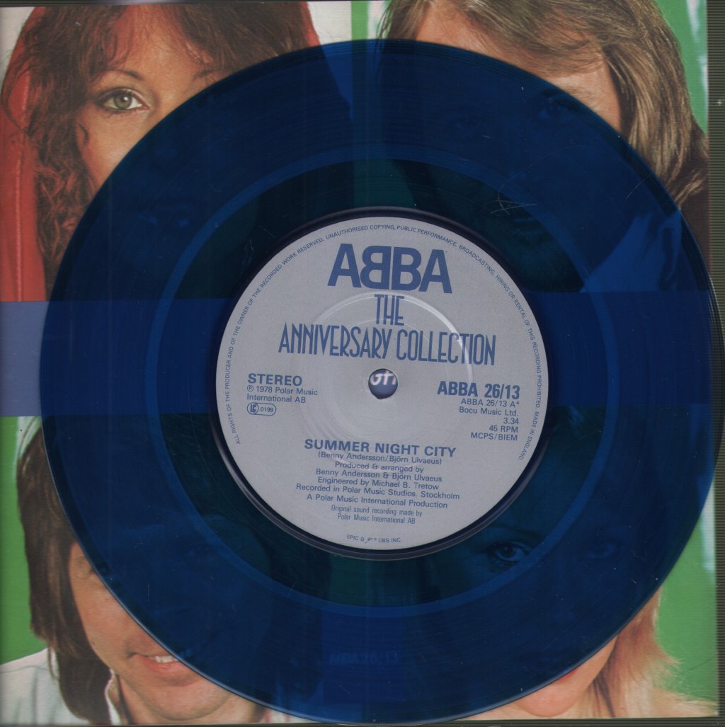 ABBA - Summer City Night - 7 Inch
