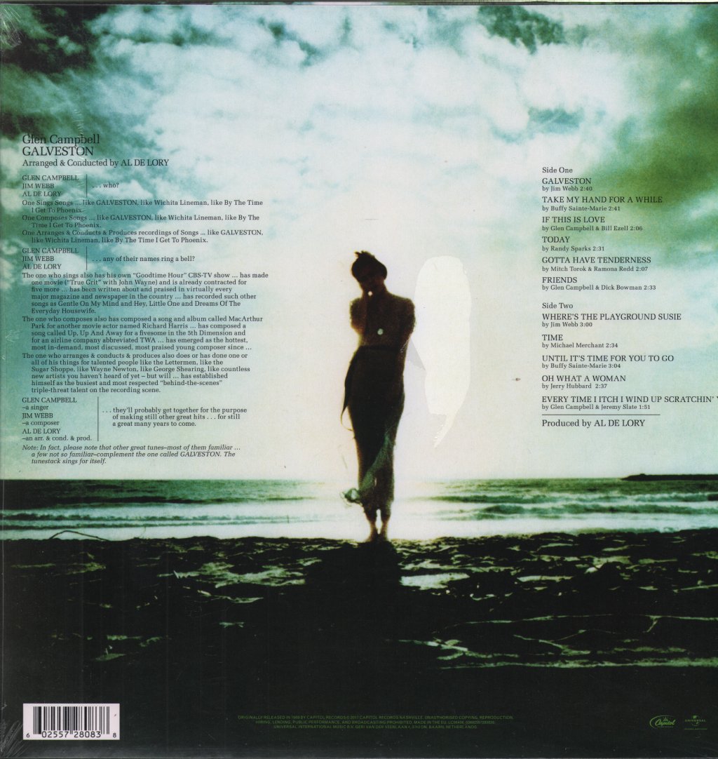 Glen Campbell - Galveston - Lp