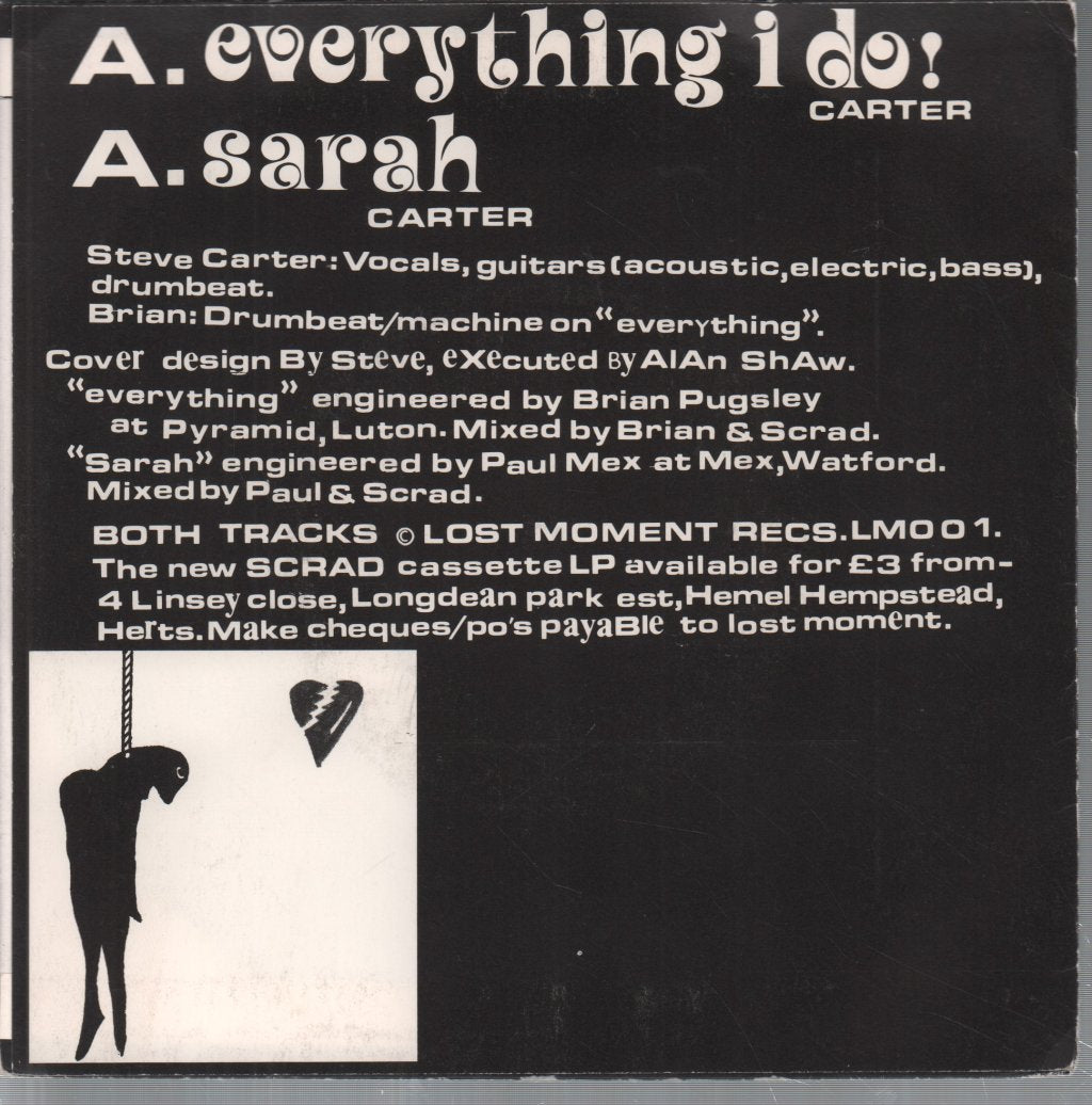 Scrad - Everything I Do - 7 Inch