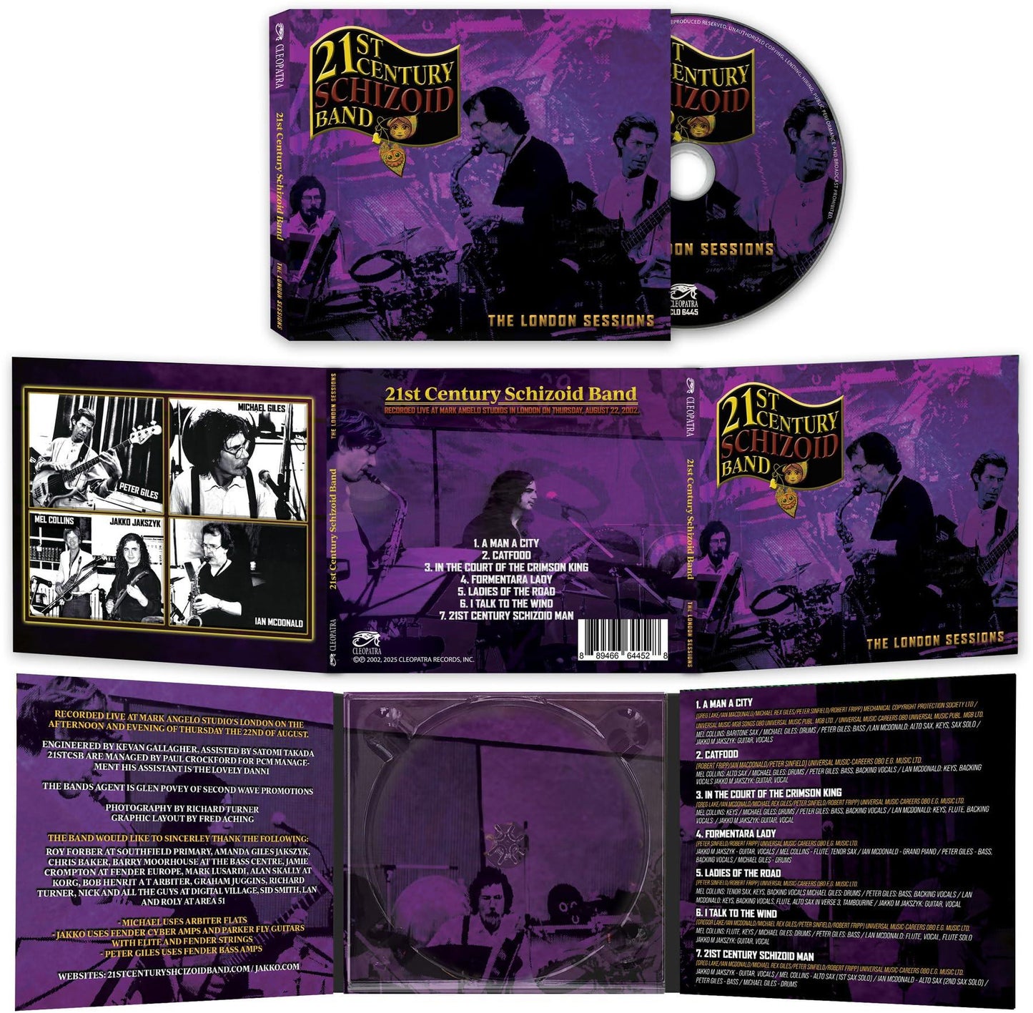 21st Century Schizoid Band - London Sessions - Cd