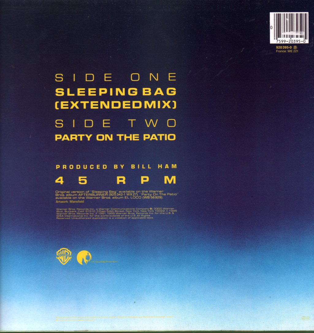 ZZ Top - Sleeping Bag - 12 Inch