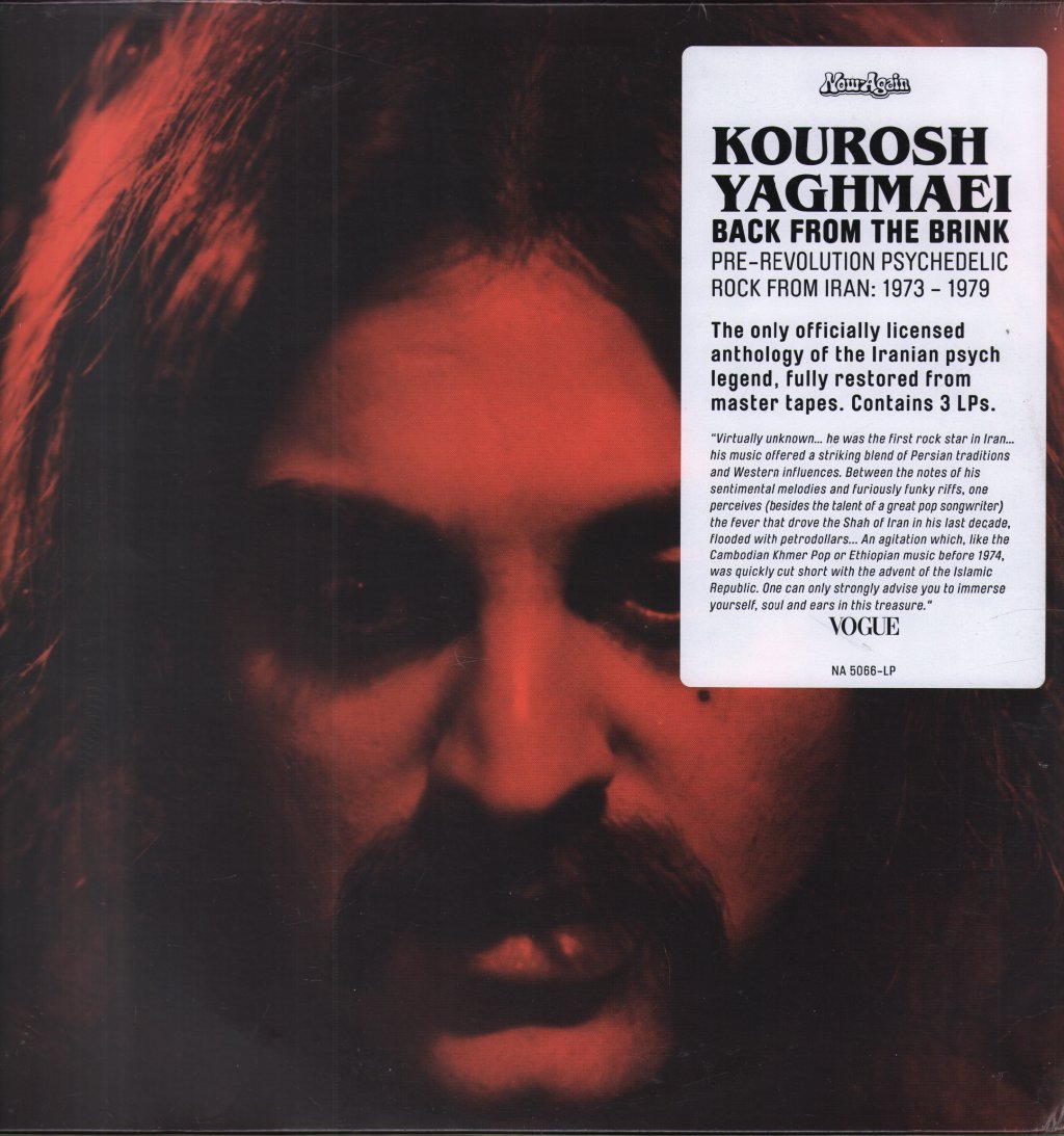 Kourosh Yaghmaei - Back From The Brink (Pre-Revolution Psychedelic Rock From Iran: 1973-1979) - Triple Lp