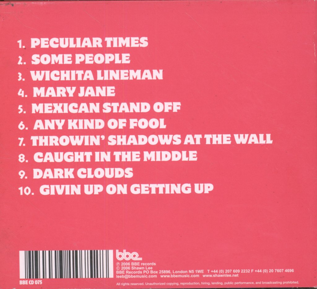 Shawn Lee - Soul Visa - Cd