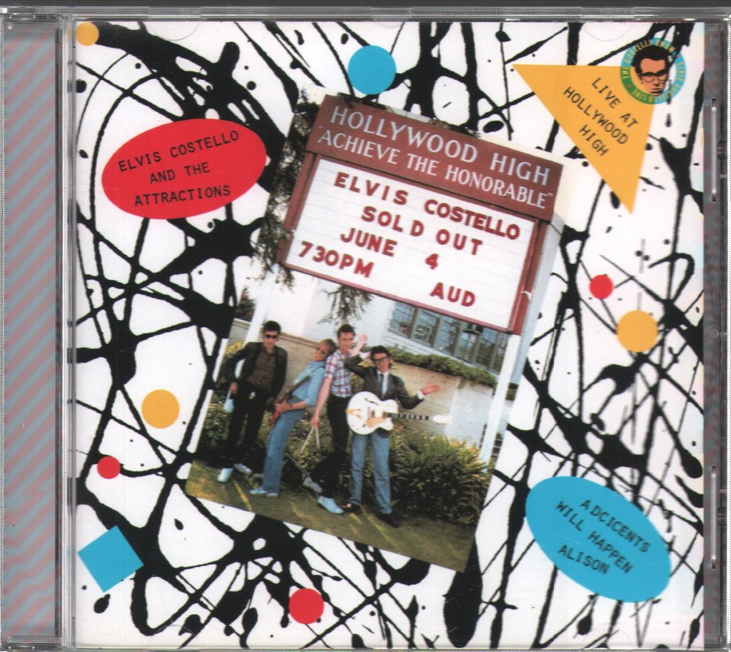 Elvis Costello & The Attractions - Live At Hollywood High - Cd