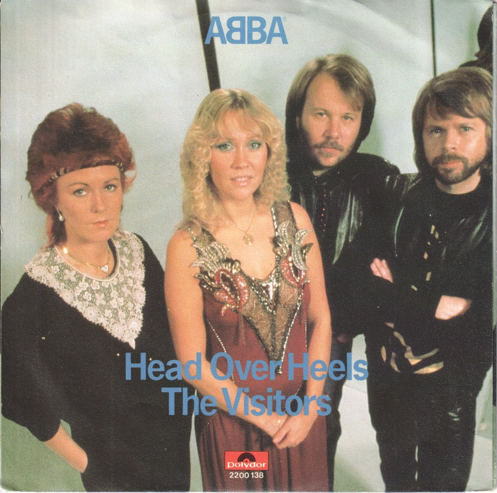 ABBA - Head Over Heels/The Visitors - 7 Inch