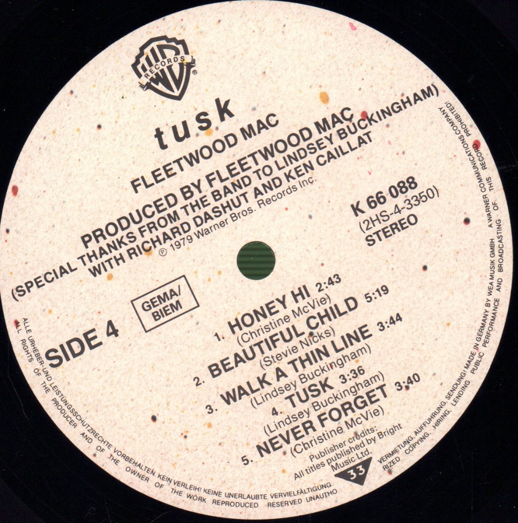 Fleetwood Mac - Tusk - Double Lp