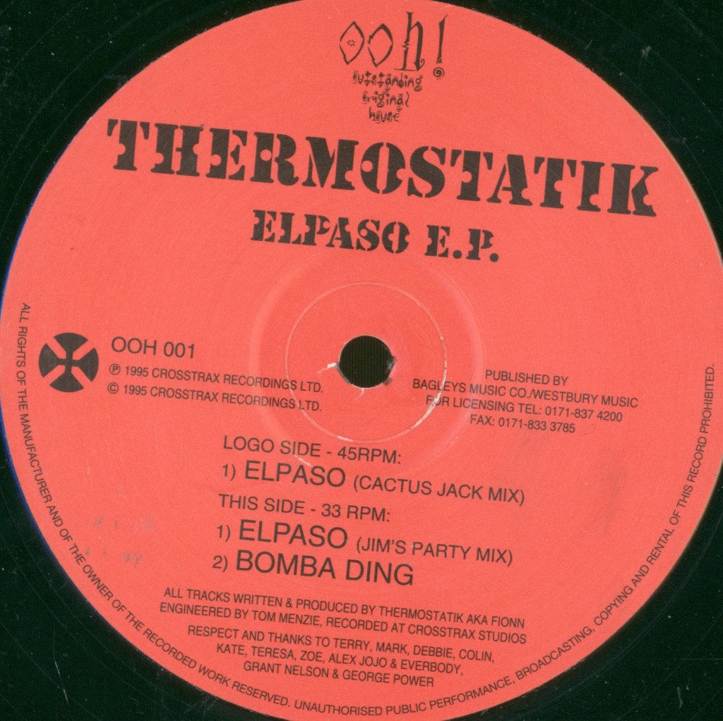 Thermostatik - Elpaso E.P. - 12 Inch