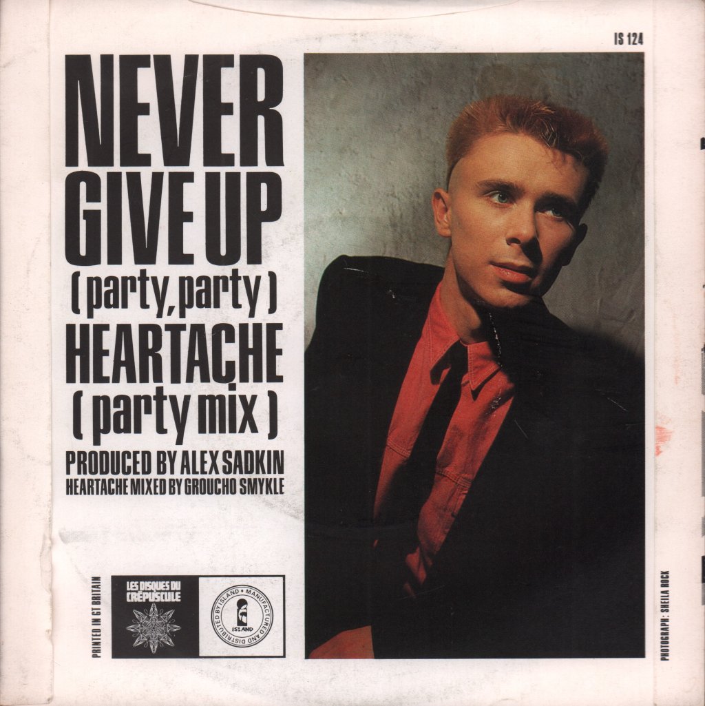 Paul Haig - Never Give Up - 7 Inch