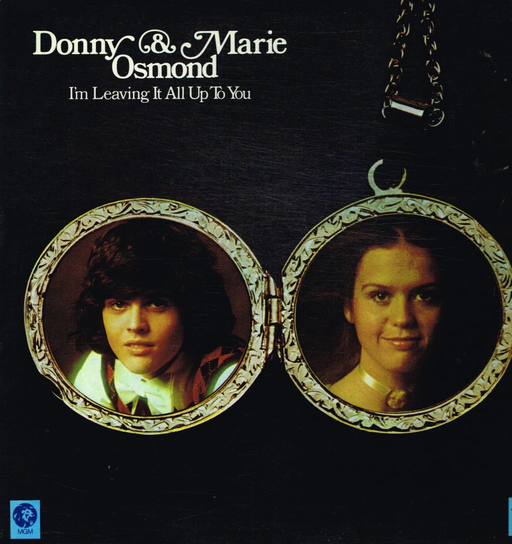 Donny And Marie Osmond - I'm Leaving It All Up To You - Lp