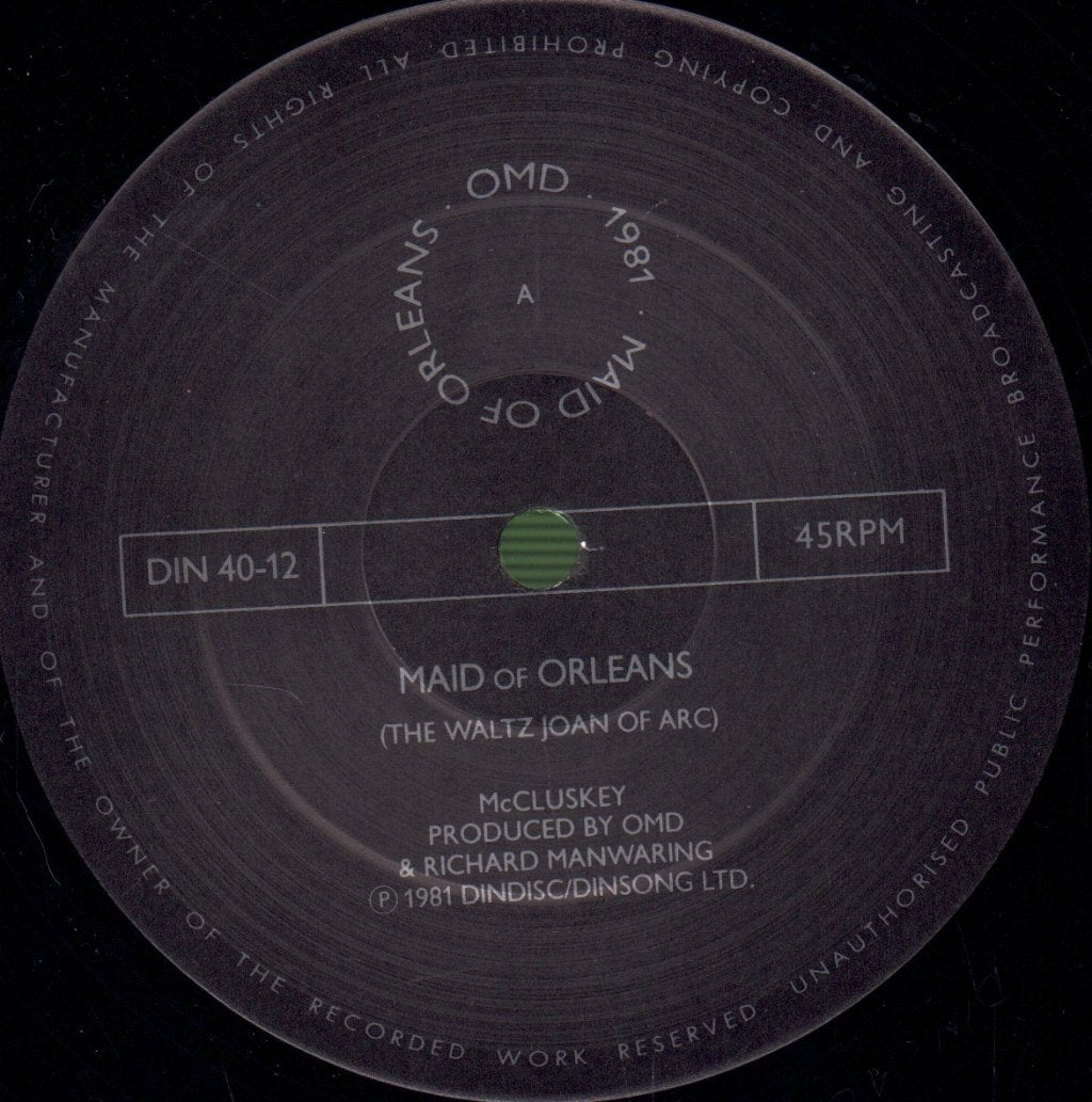Orchestral Manoeuvres In The Dark - Maid Of Orleans - 12 Inch