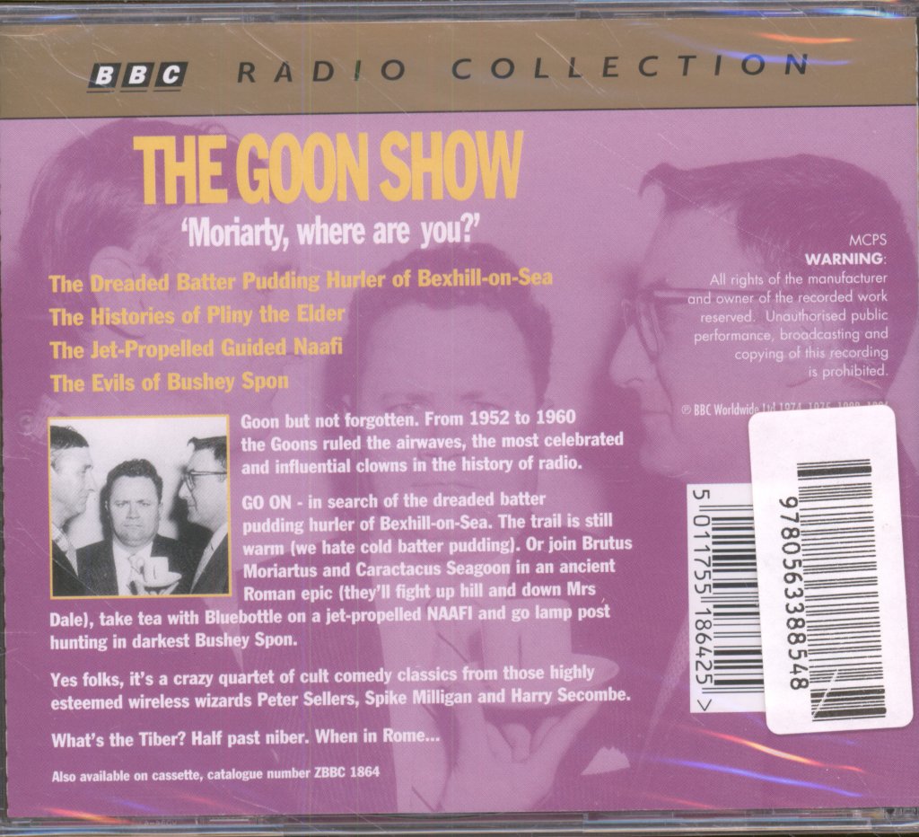 Goons - 'Moriarty, Where Are You?' - Double Cd