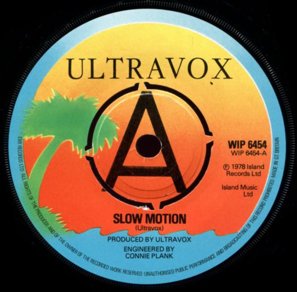 Ultravox - Slow Motion - 7 Inch