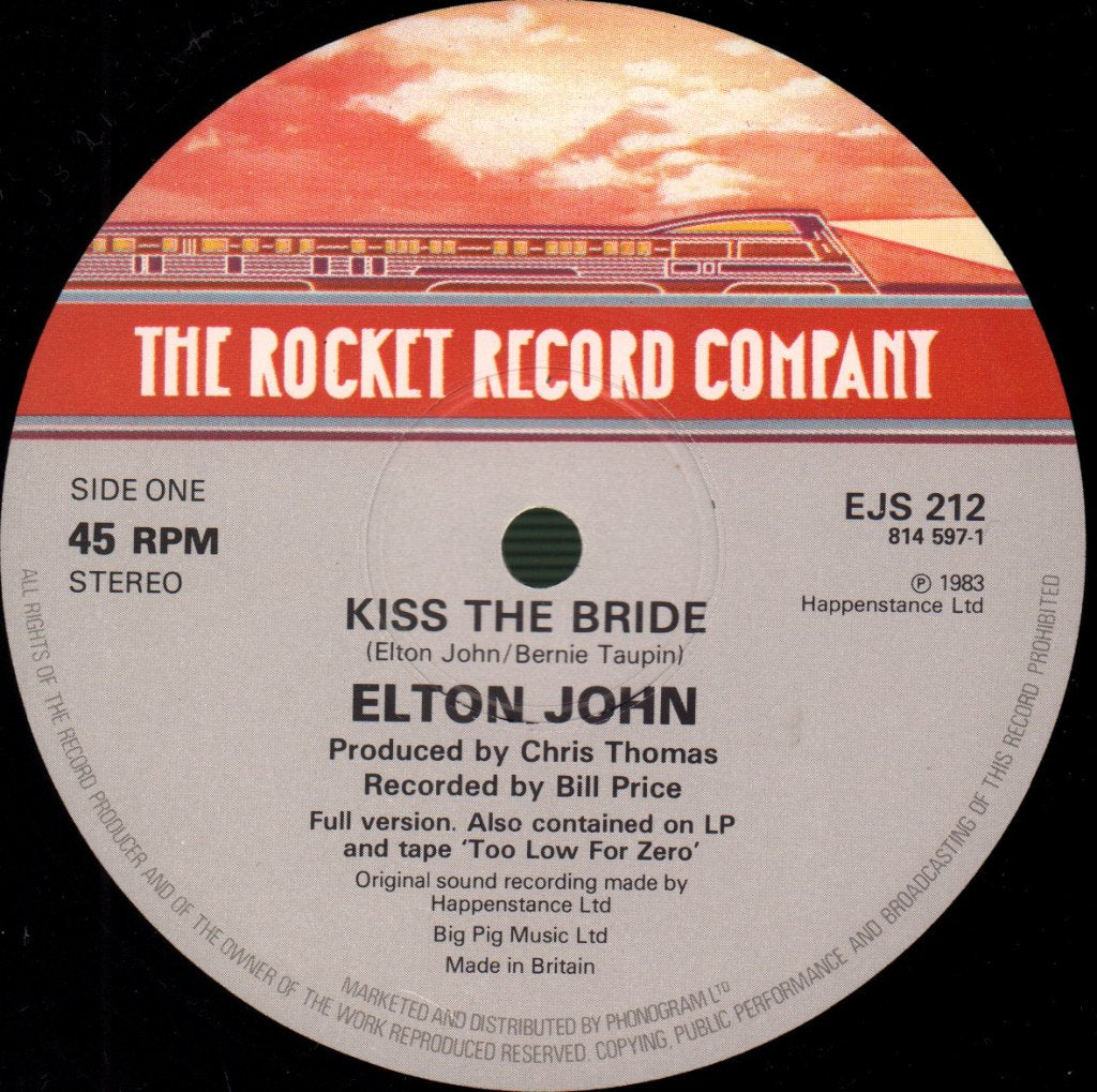 Elton John - Kiss The Bride - 12 Inch