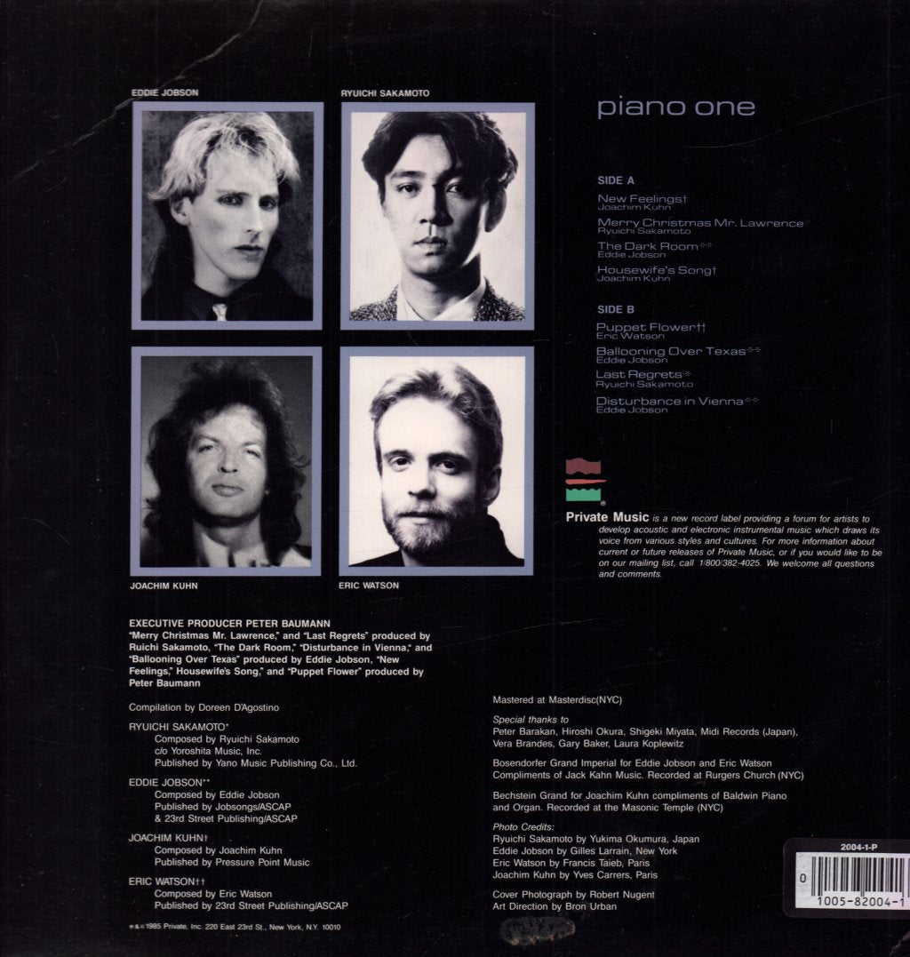Various Artists - Piano One - Lp