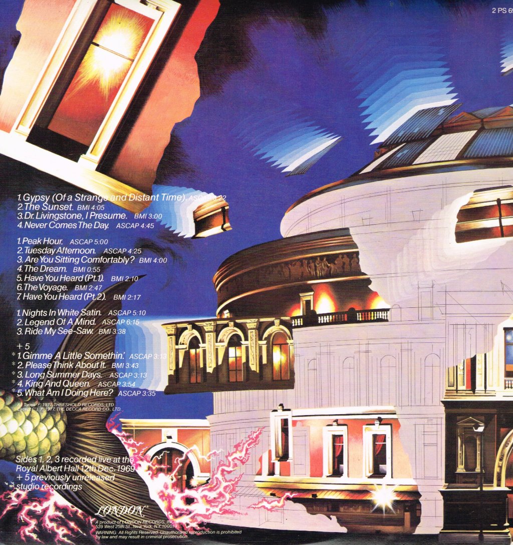 Moody Blues - Caught Live +5 - Double Lp