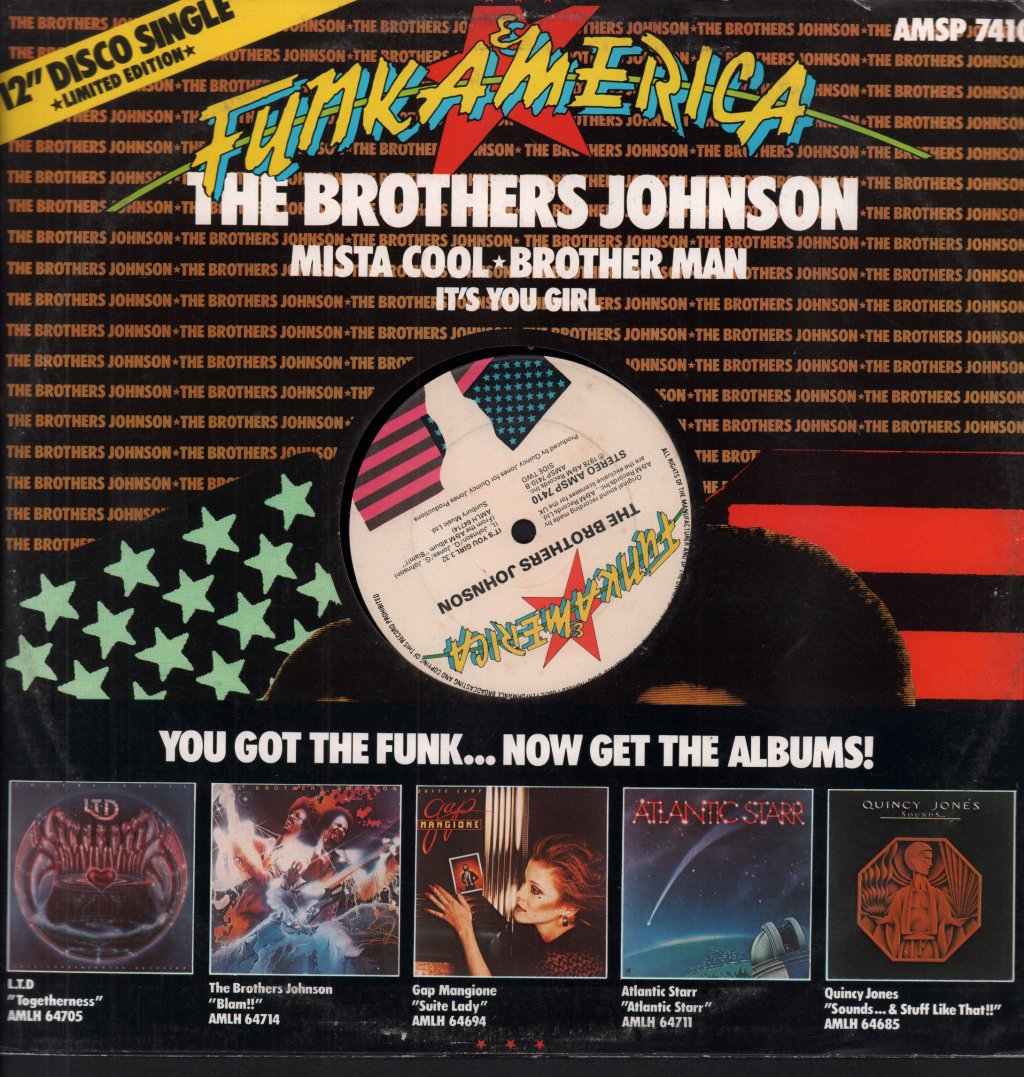 Brothers Johnson - Mista Cool - 12 Inch