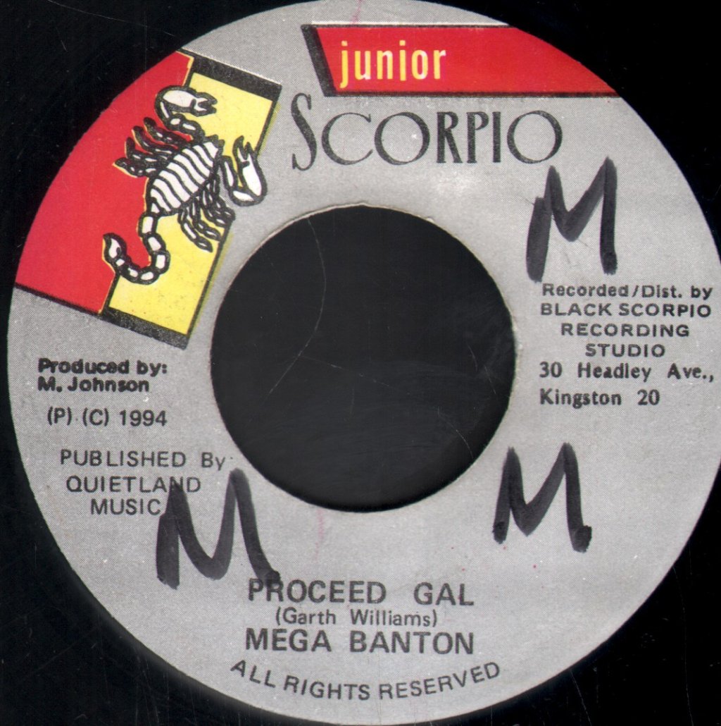 Mega Banton - Proceed Gal - 7 Inch
