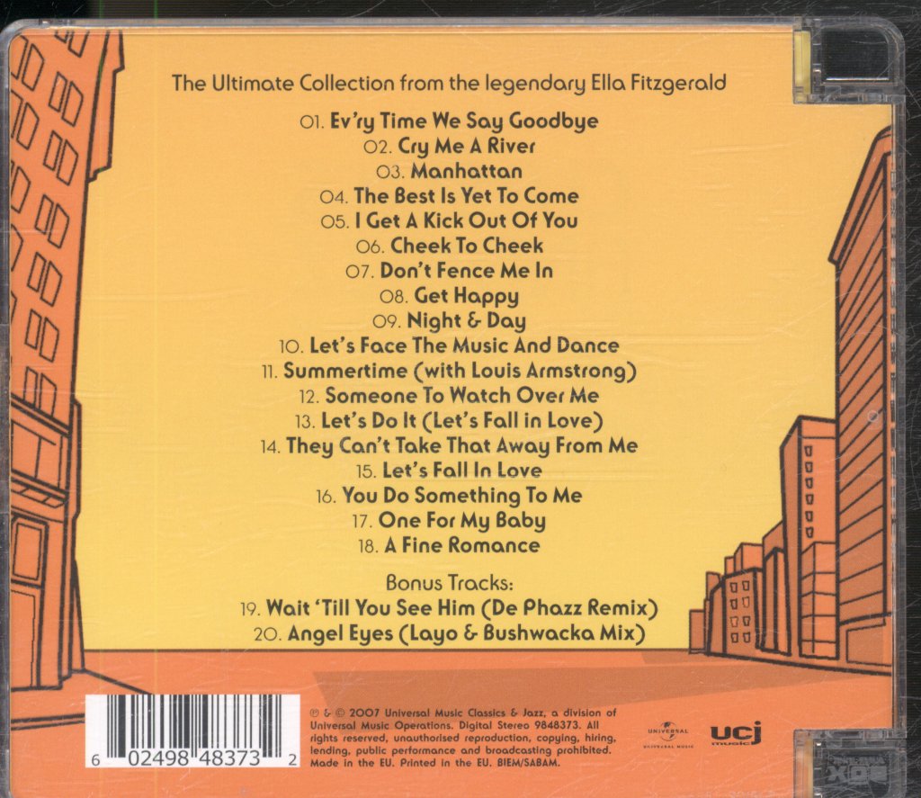 Ella Fitzgerald - Forever Ella - Cd