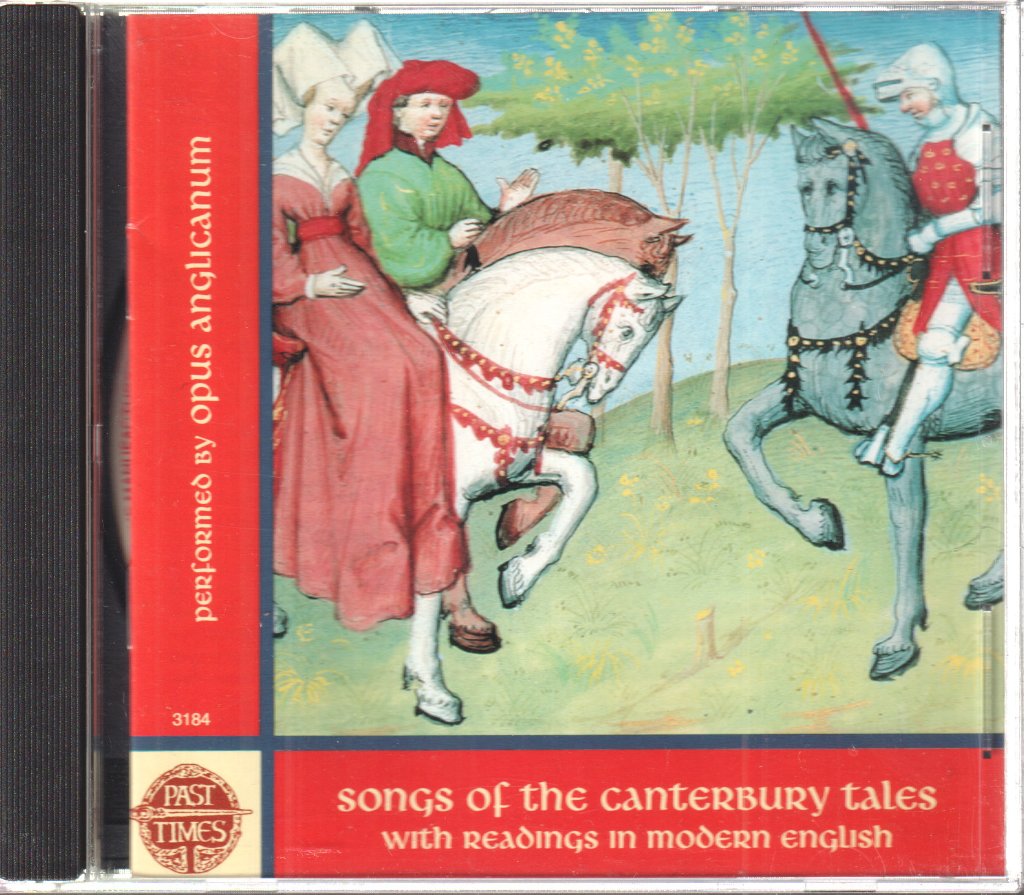 Opus Anglicanum - Songs Of The Canterbury Tales - Cd