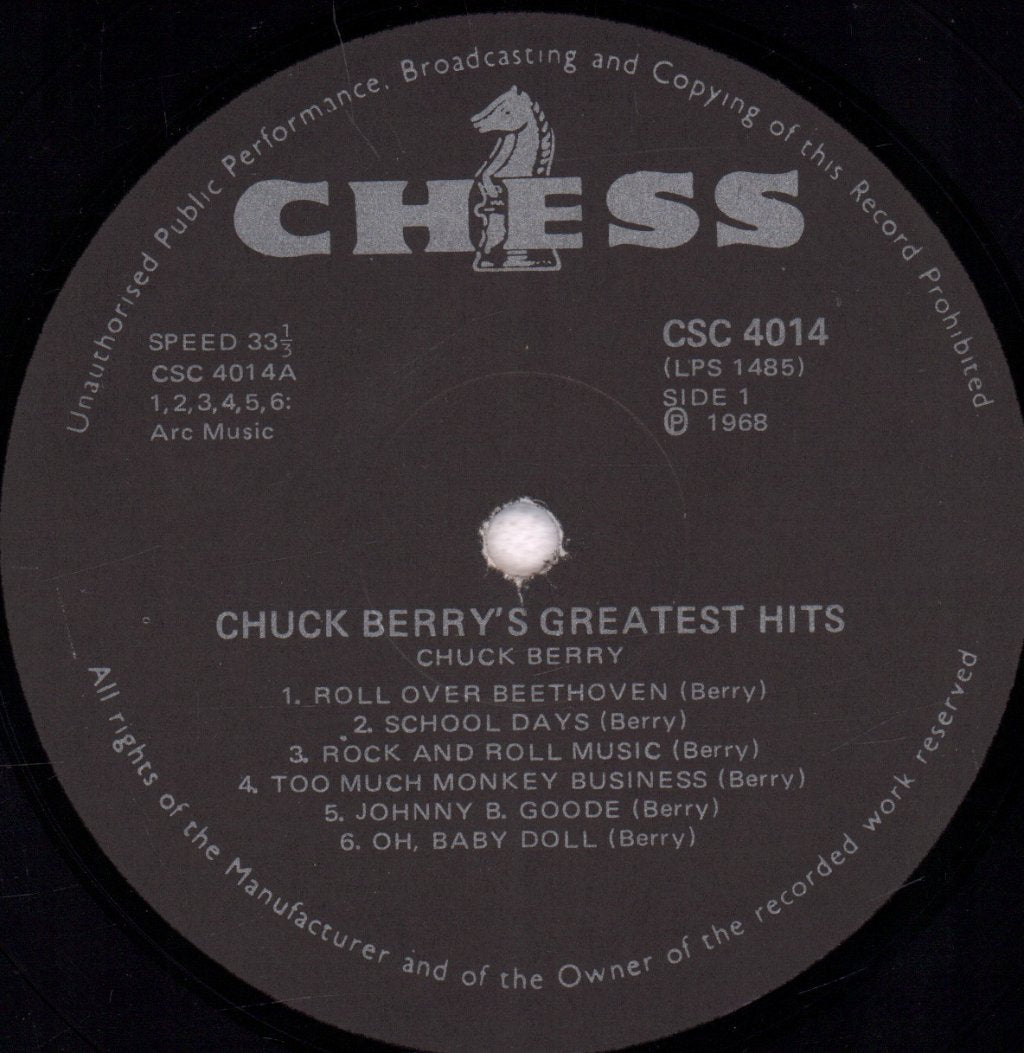 Chuck Berry - Greatest Hits - Lp