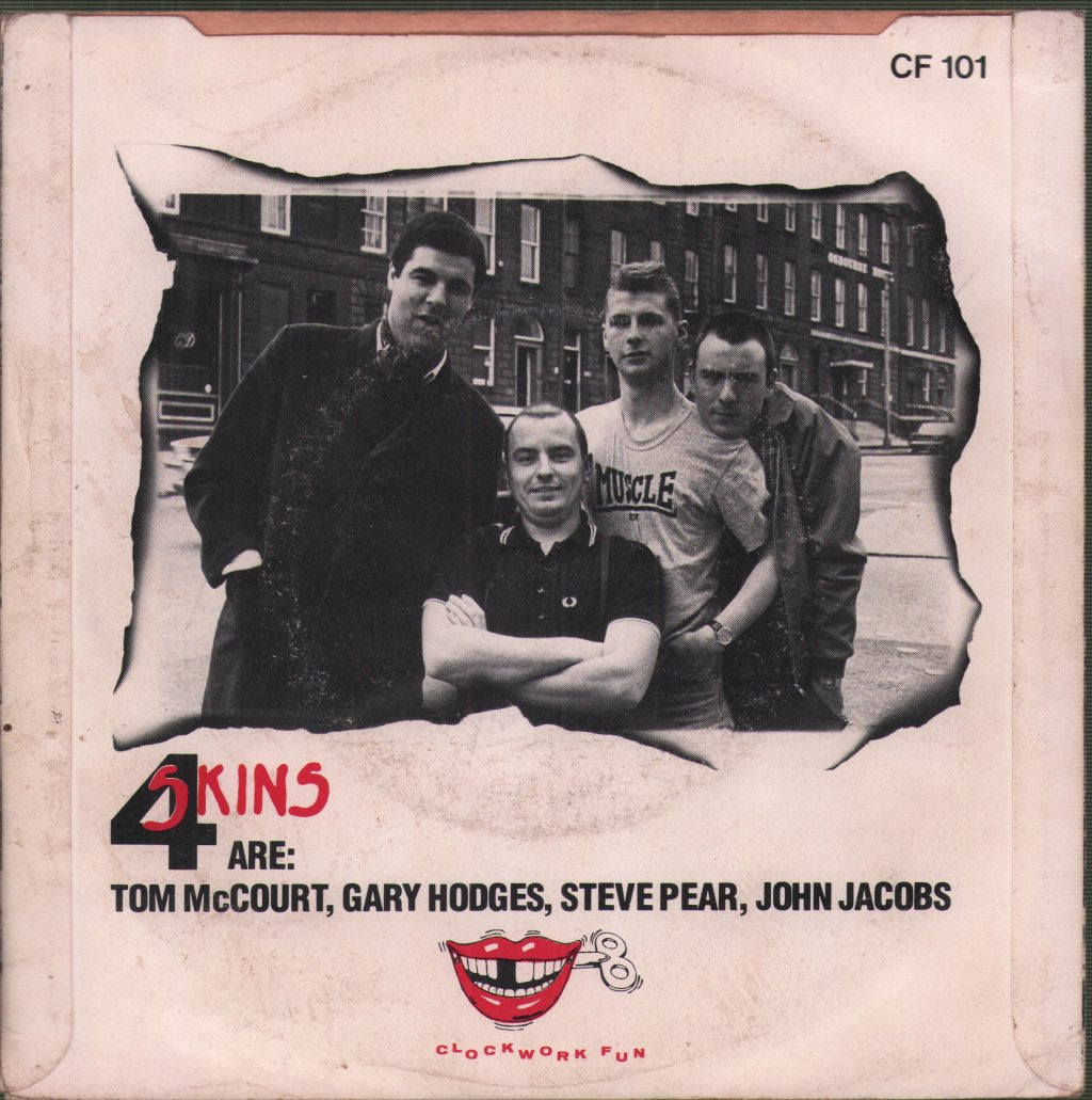 4 Skins - One Law For Them - 7 Inch