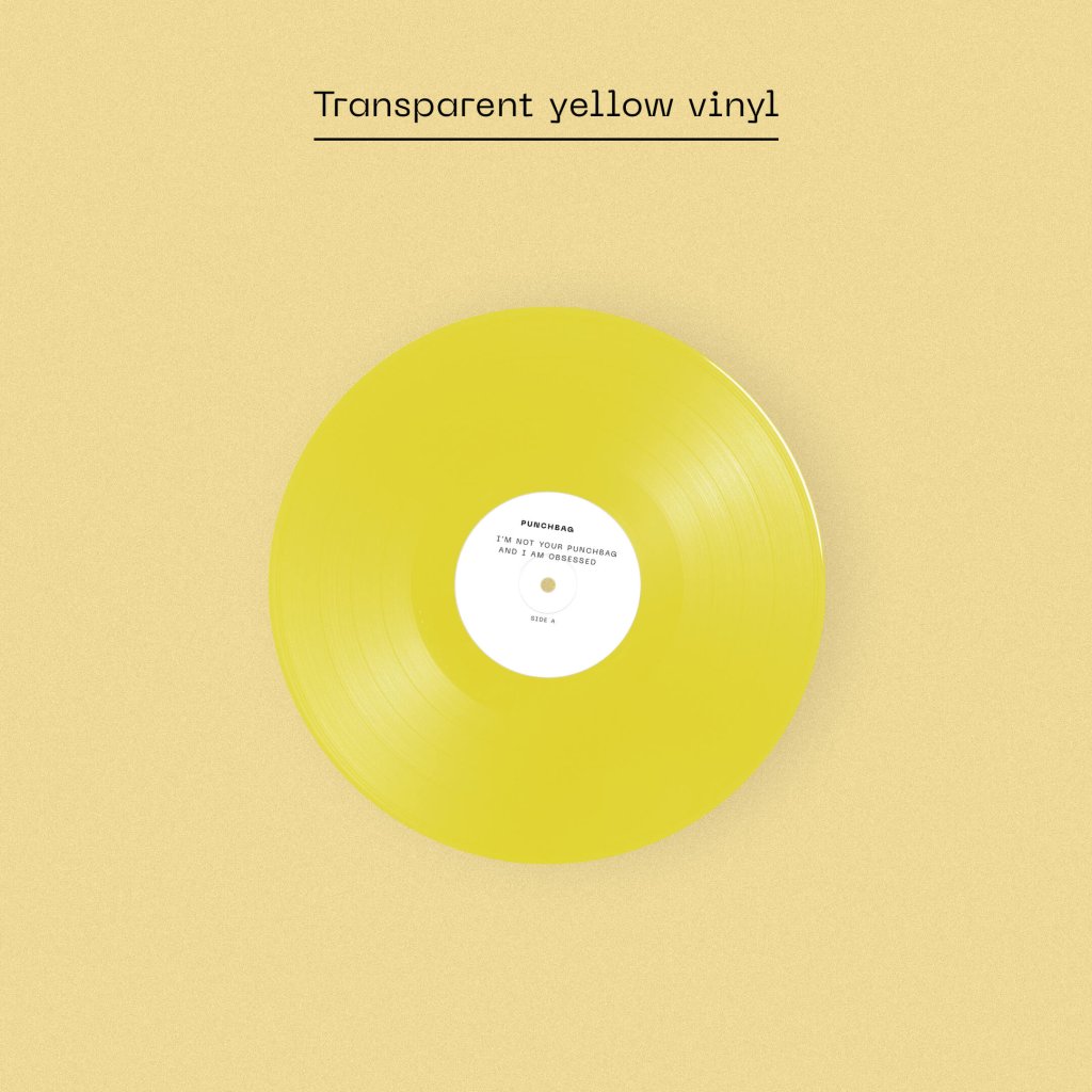 PUNCHBAG - I Am Obsessed and I Am Not Your Punchbag (Dinked Early Doors Edition #07) - Lp