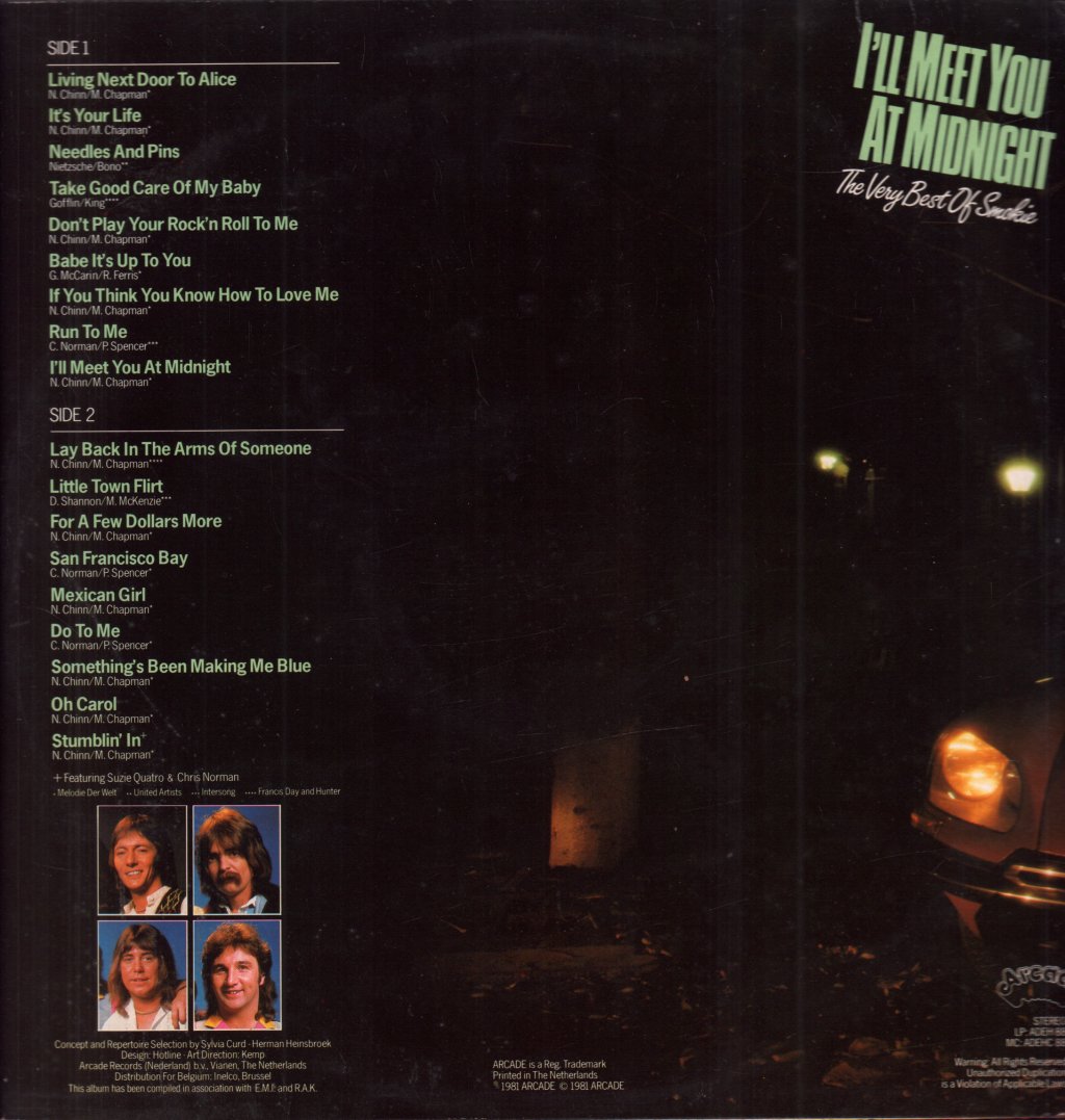 Smokie - I'll Meet You At Midnight - Lp