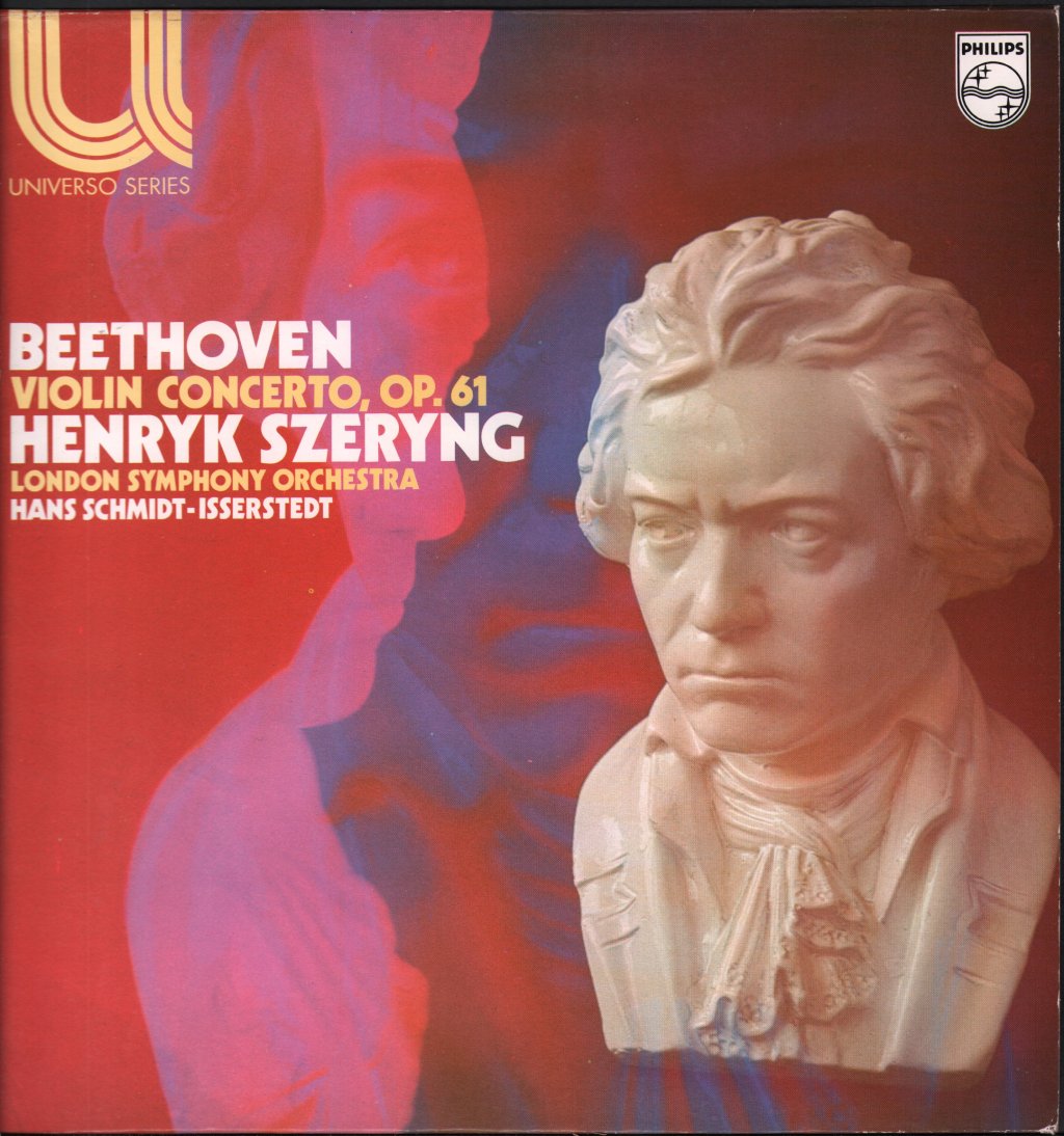 Henryk Szeryng / Hans Schmidt-Isserstedt / London Symphony Orchestra - Beethoven - Violin Concerto Op 61 - Lp