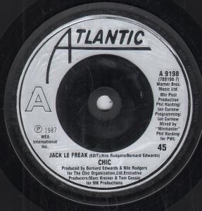 Chic - Jack Le Freak - 7 Inch