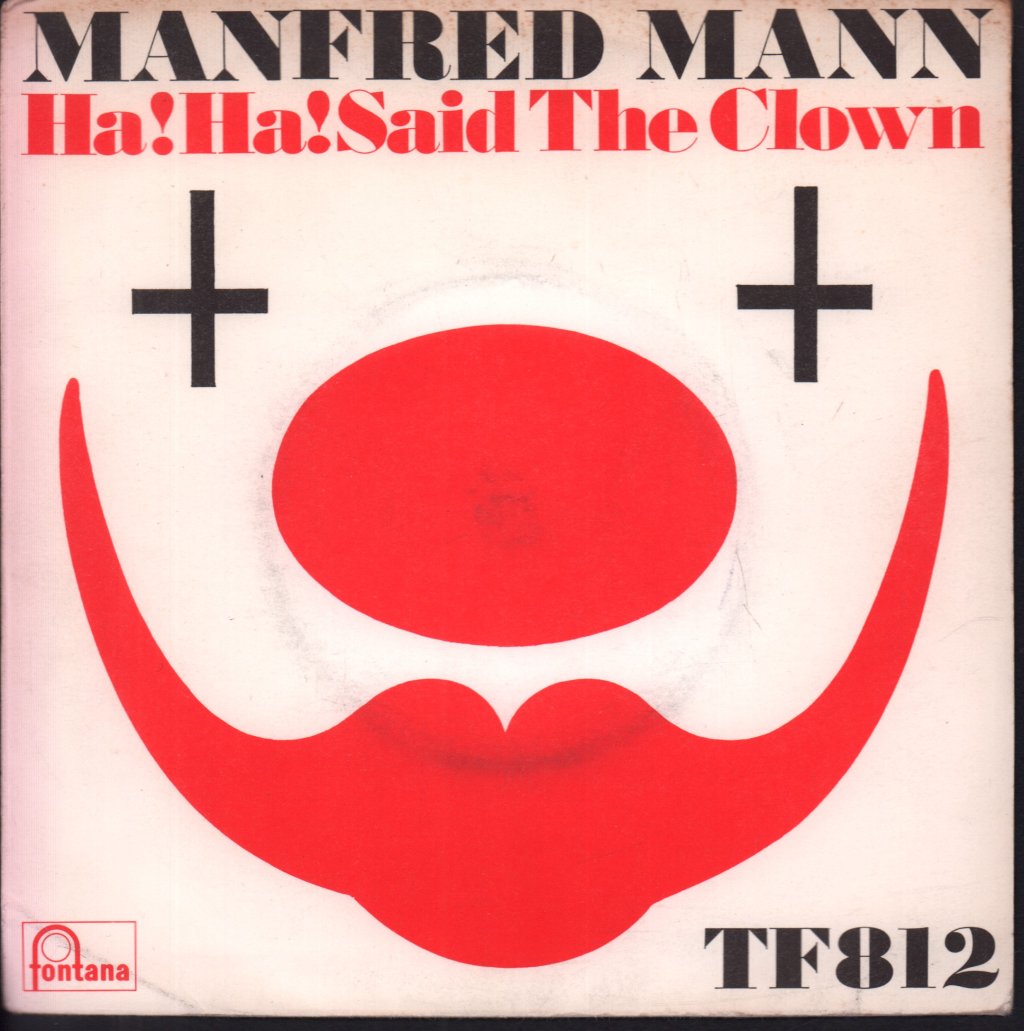 Manfred Mann - Ha Ha Said The Clown - 7 Inch