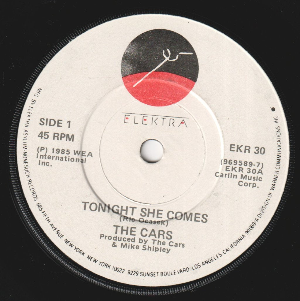 Cars - Tonight She Comes - 7 Inch