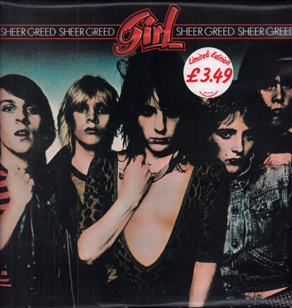 Girl - Sheer Greed - Lp