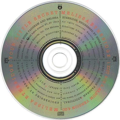 Melissa Etheridge - Your Little Secret - Cd