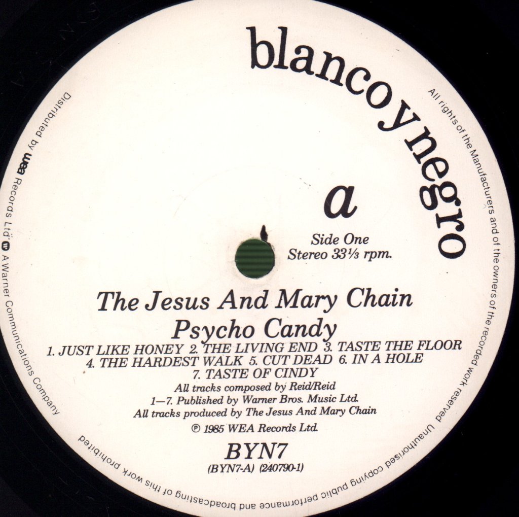 Jesus And Mary Chain - Psycho Candy - Lp