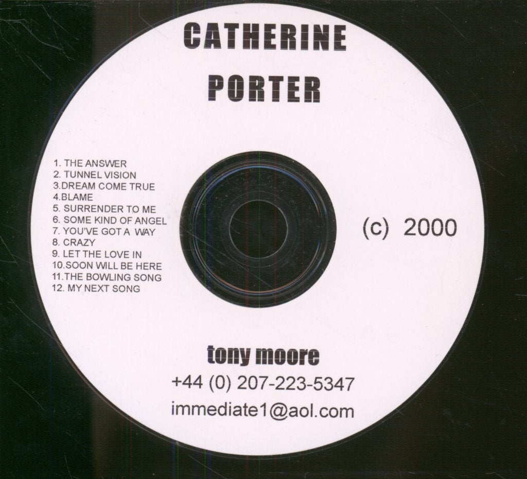 Catherine Porter - Tracks - Cdr