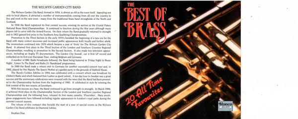Welwyn Garden City Brass Band - Best Of Brass - Cd
