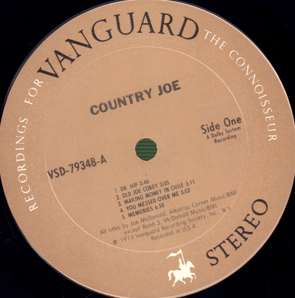 Country Joe - Country Joe - Lp