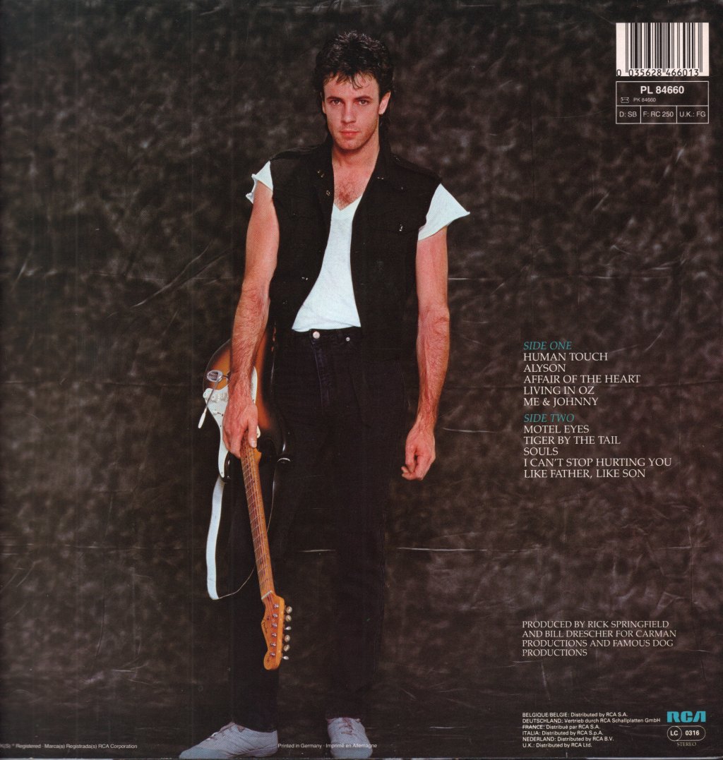 Rick Springfield - Living In Oz - Lp