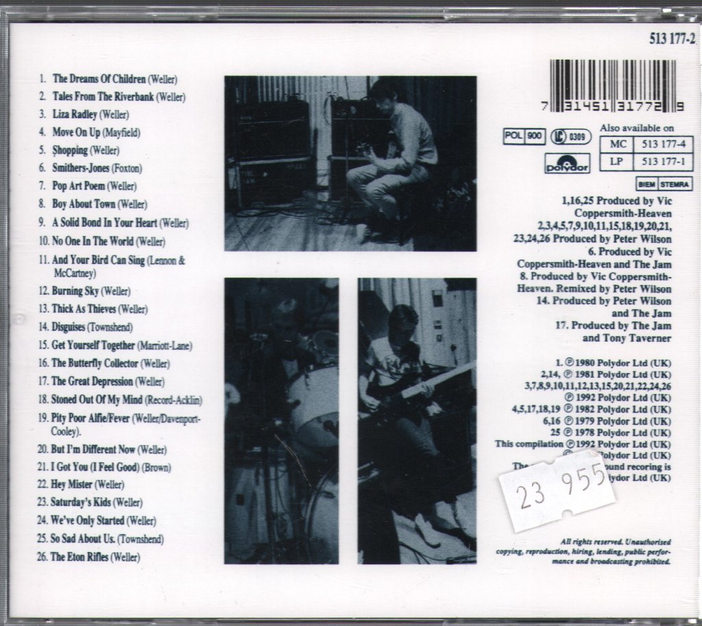 Jam - Extras - Cd