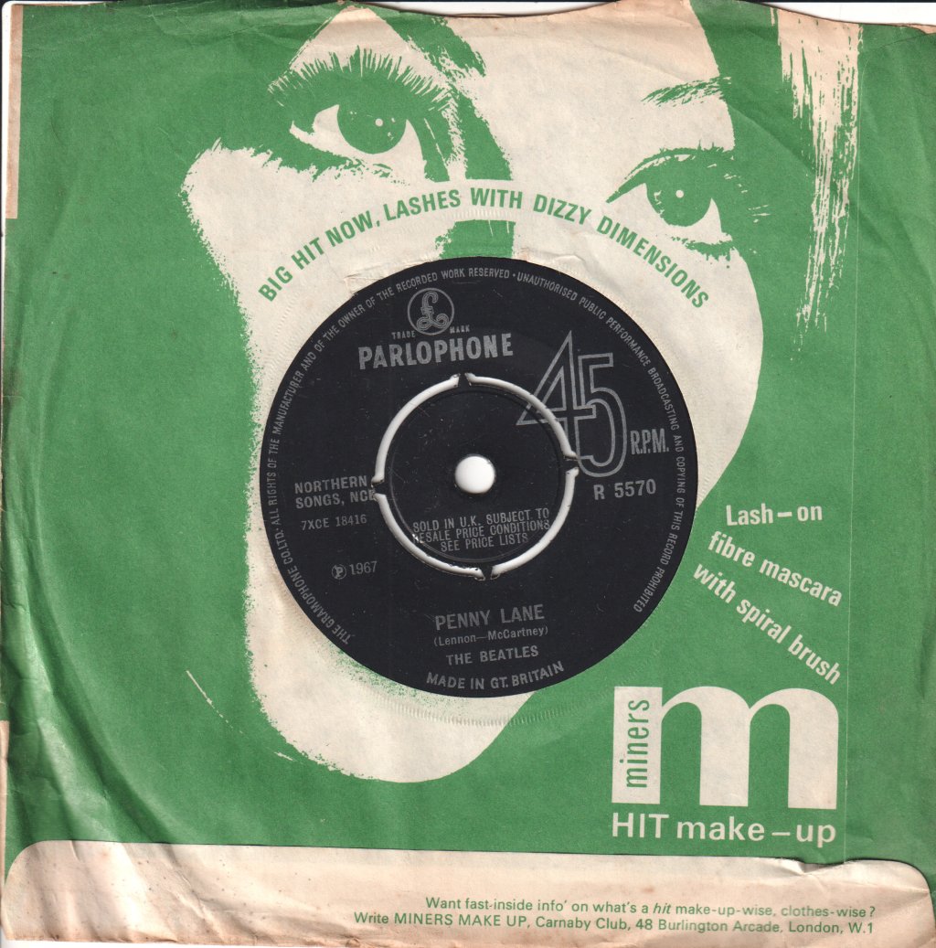 Beatles - Strawberry Fields Forever - 7 Inch